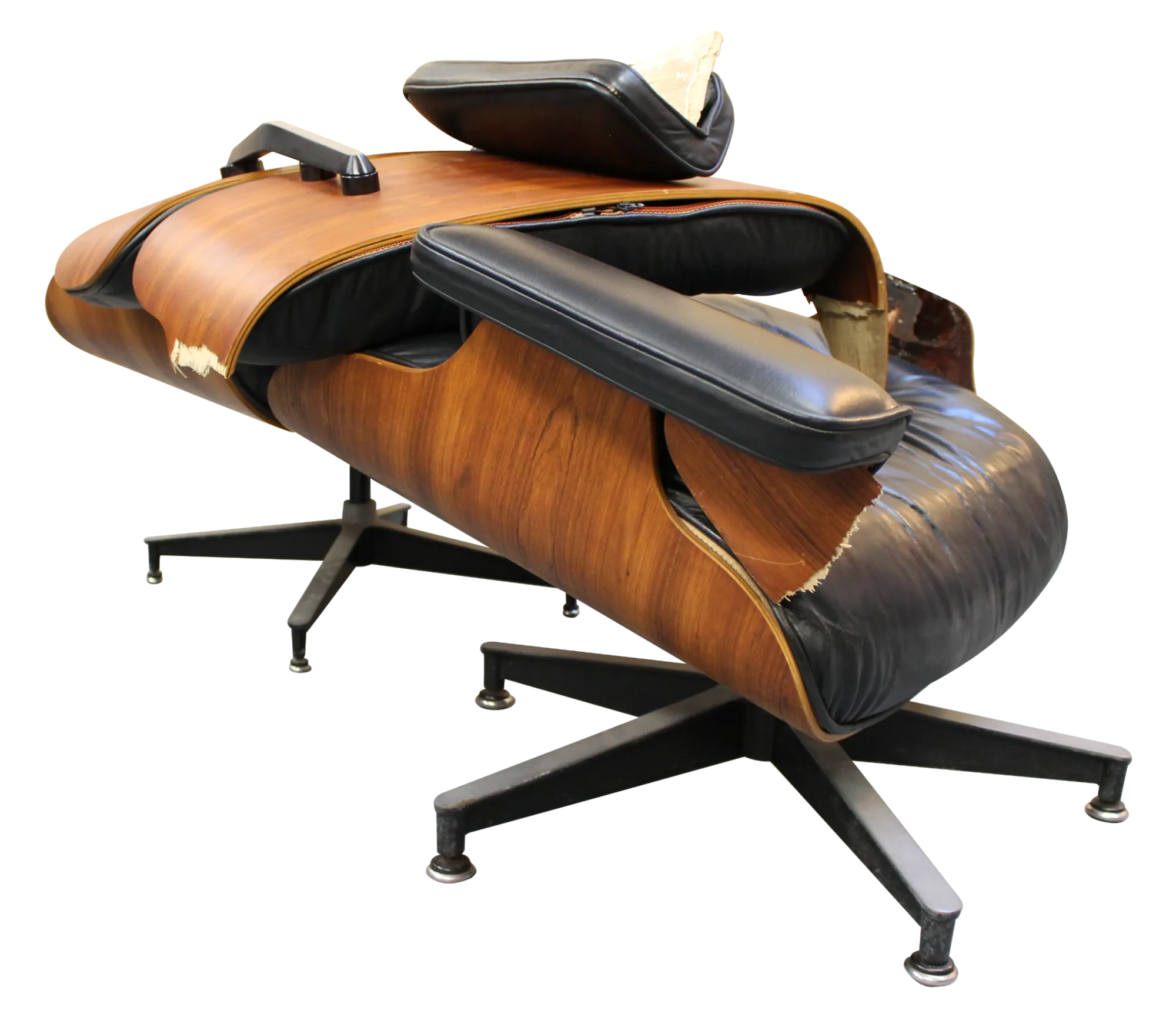 Broken Eames Lounge chair